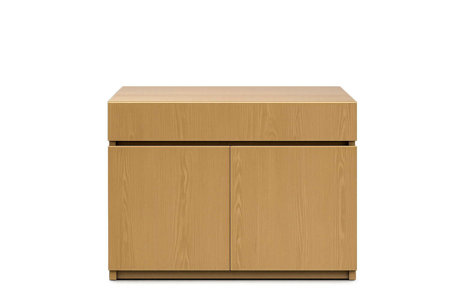 Natural Oak Minimalist Cabinet